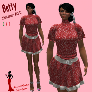 10 - Betty ~ SRD Red And ..... Hunt